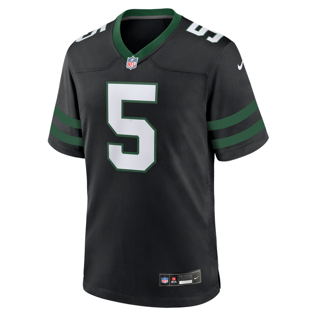 New York Jets Garrett Wilson Nike Game Jersey - Legacy Green