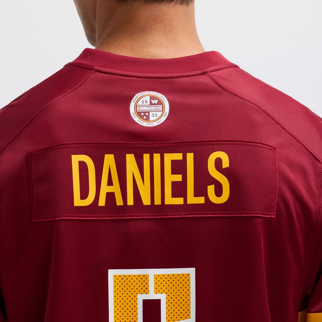 Washington Commanders Jayden Daniels Nike Player Game Jersey - White