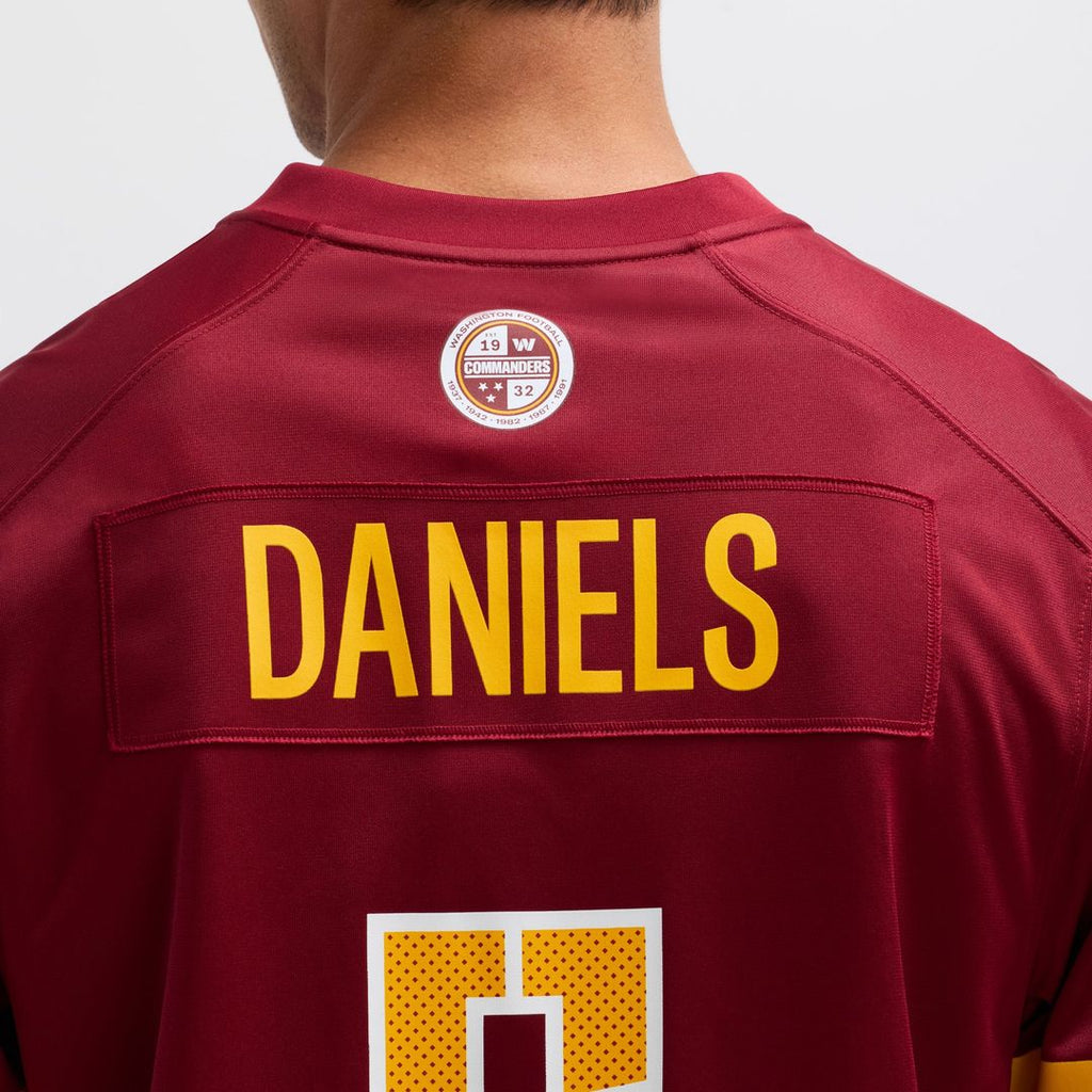 Washington Commanders Jayden Daniels Nike Player Game Jersey - Burgundy