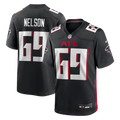 Atlanta Falcons Jack Nelson Nike Team Game Jersey - Black