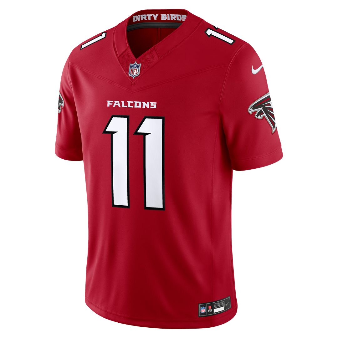 Atlanta Falcons Jalon Walker Nike Vapor F.U.S.E. Stitched Limited Jersey - White