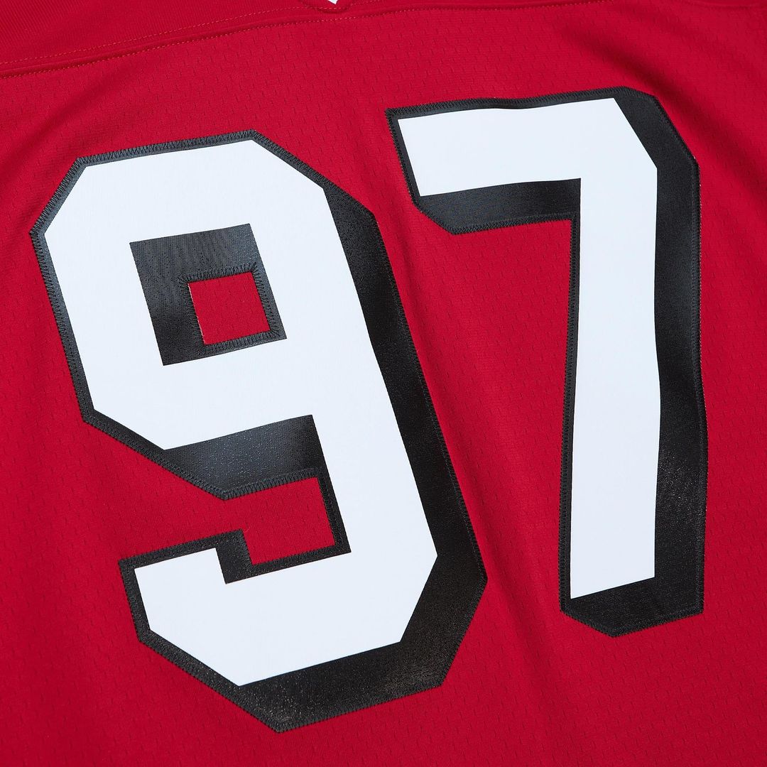 San Francisco 49ers Bryant Young Mitchell & Ness Legacy Replica Jersey - Scarlet