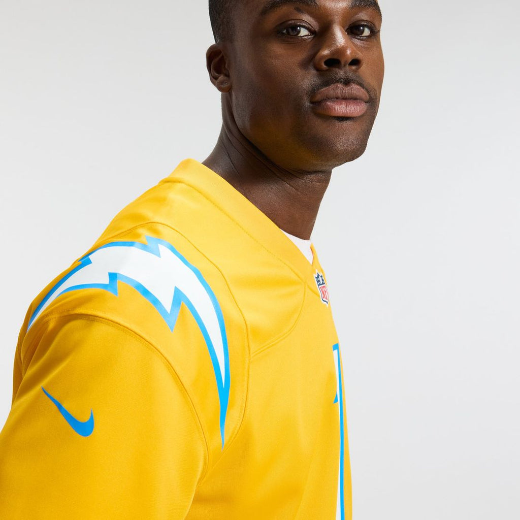 Los Angeles Chargers Quentin Johnston Nike Game Player Jersey - Powder Blue