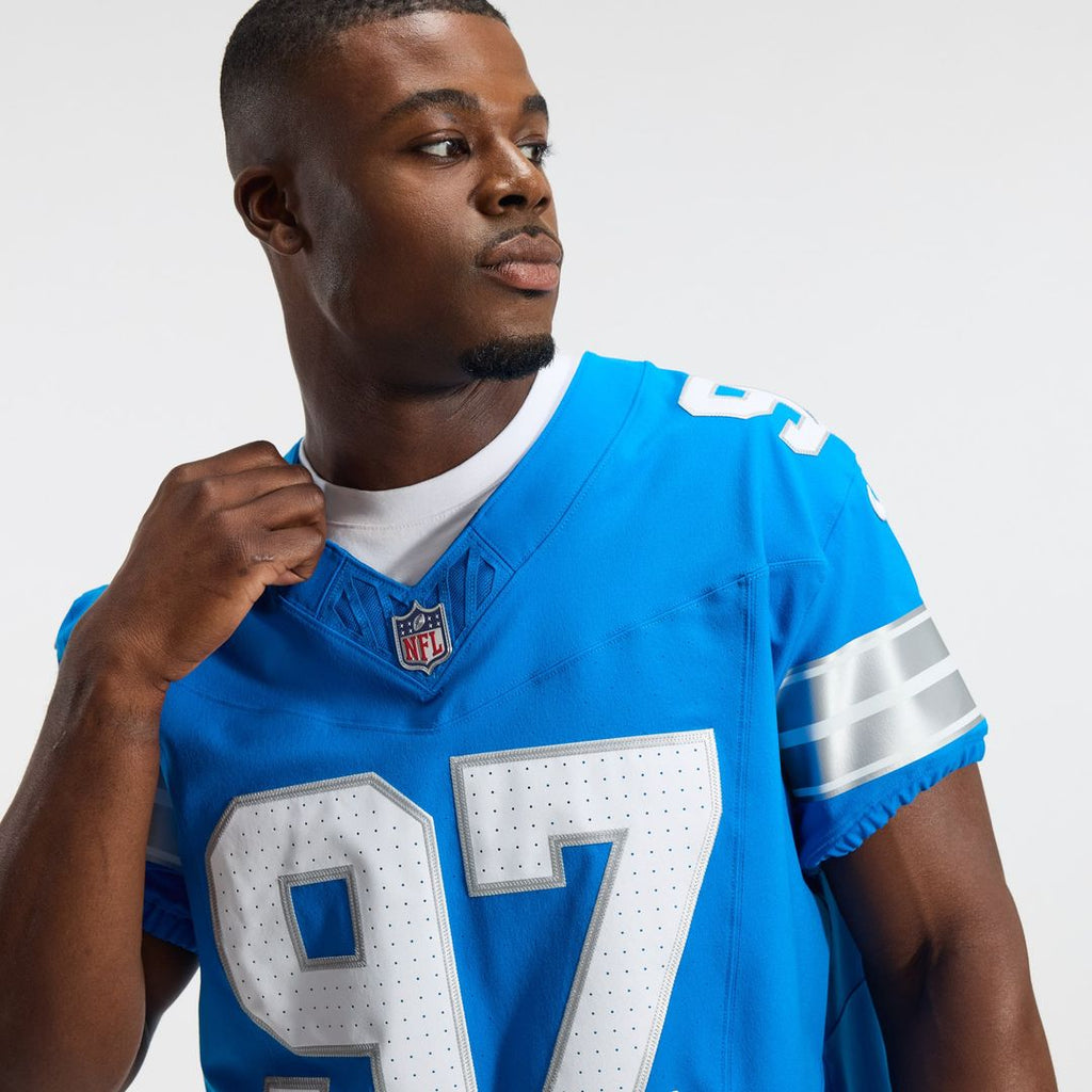 Detroit Lions Aidan Hutchinson Nike Alternate Vapor F.U.S.E. Elite Jersey - Black