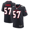 Houston Texans Blake Fisher Nike Team Game Jersey - Navy
