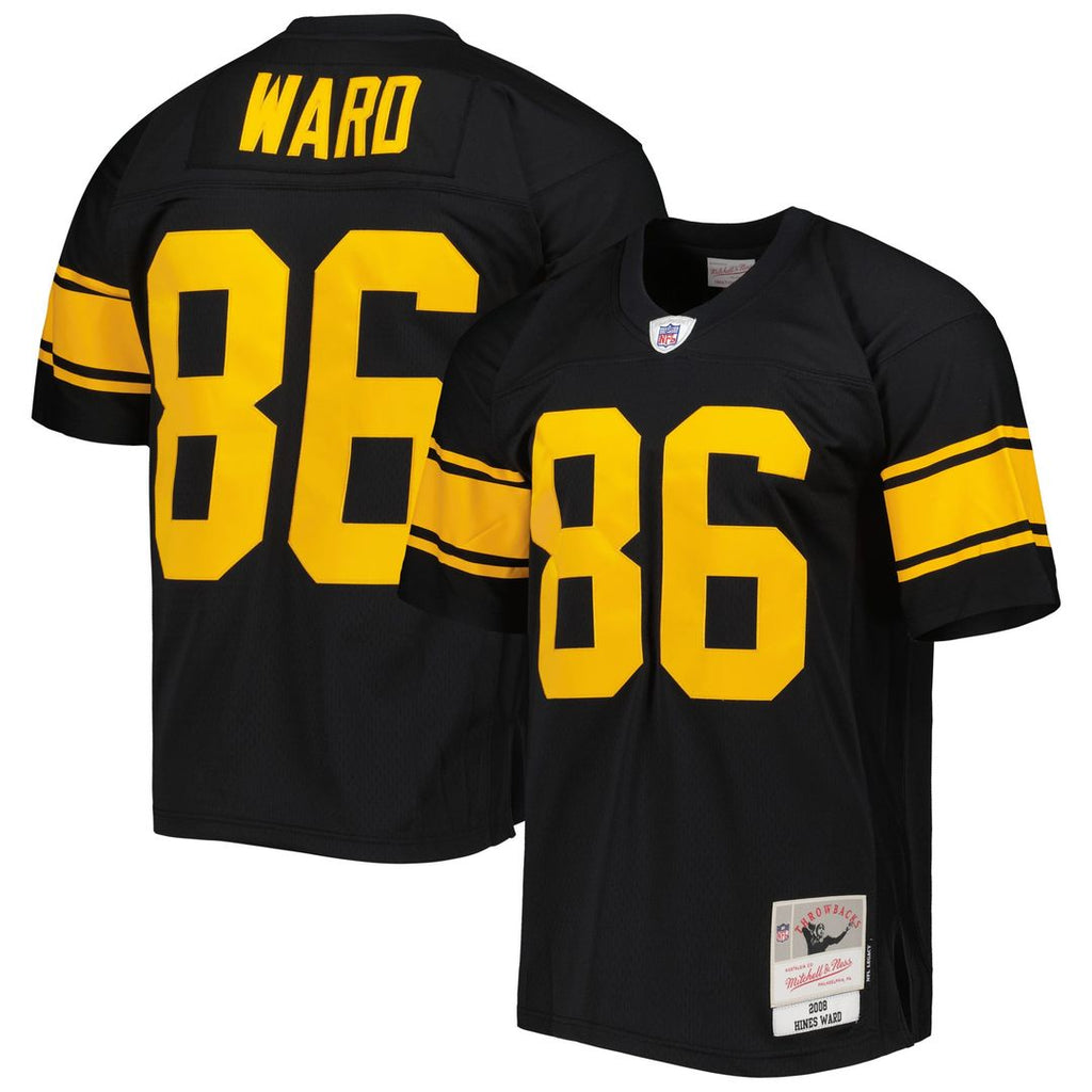 Pittsburgh Steelers Hines Ward Mitchell & Ness Legacy Replica Jersey - Black