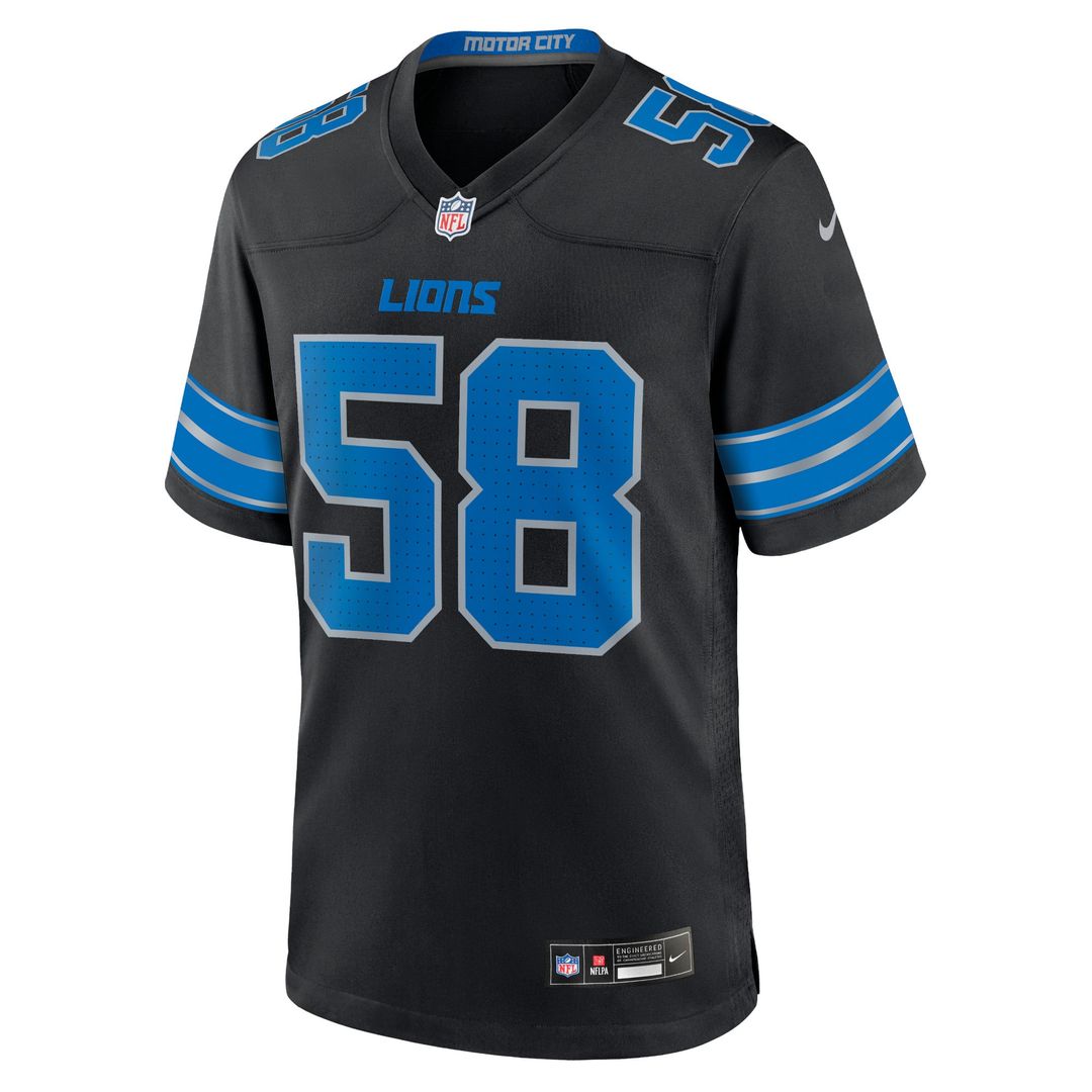 Detroit Lions Penei Sewell Nike Game Jersey - Blue