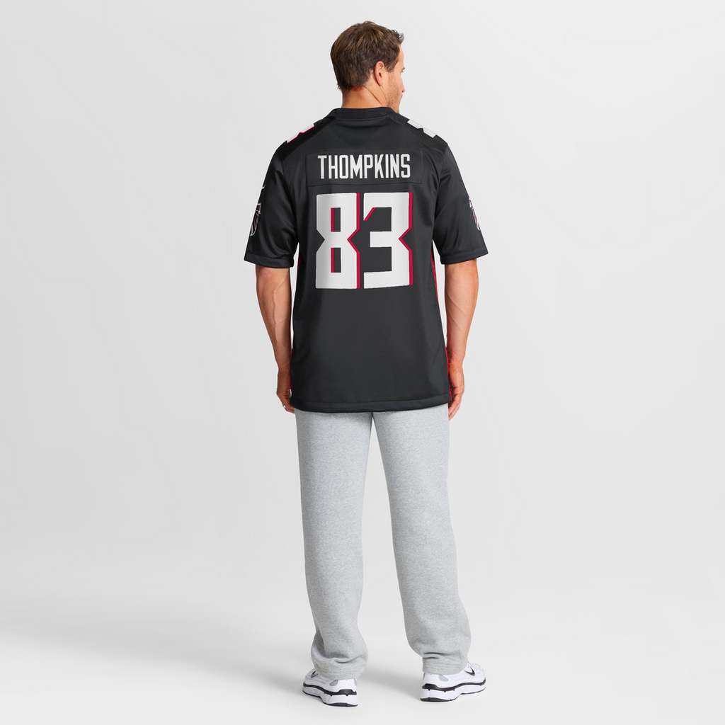 Atlanta Falcons Deven Thompkins Nike Team Game Jersey - Black