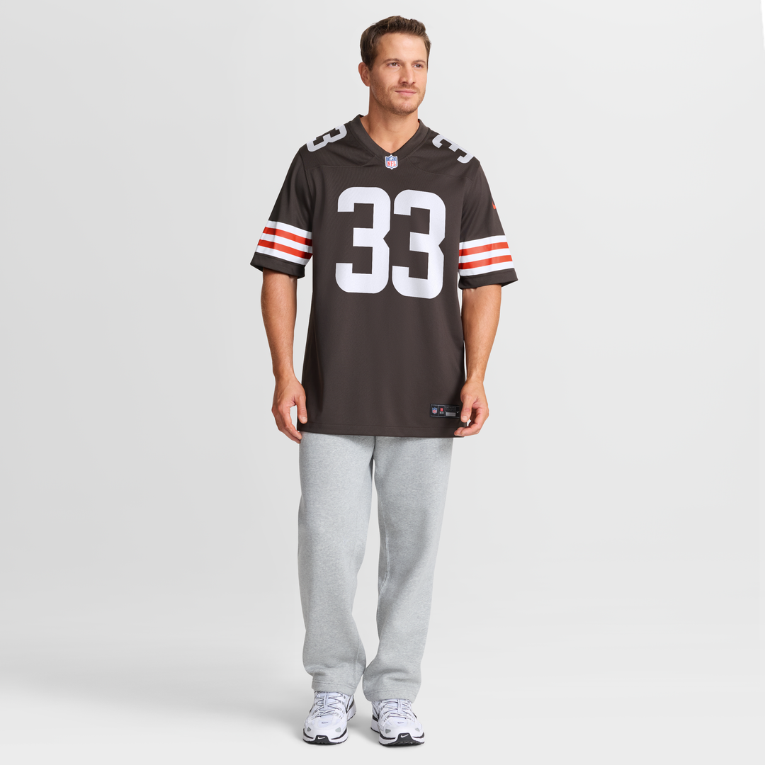 Cleveland Browns Ronnie Hickman Nike Team Game Jersey - Brown