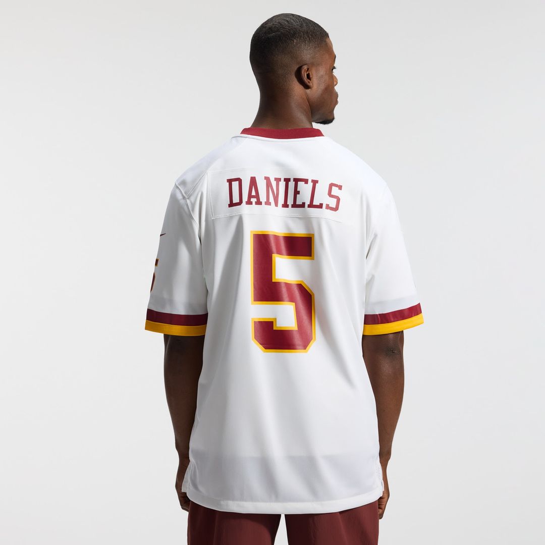 Washington Commanders Jayden Daniels Nike Game Jersey - Burgundy