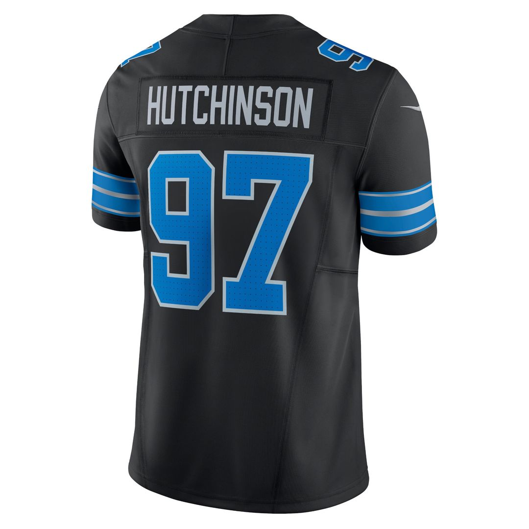 Detroit Lions Aidan Hutchinson Nike Vapor F.U.S.E. Alternate Limited Jersey - Blue