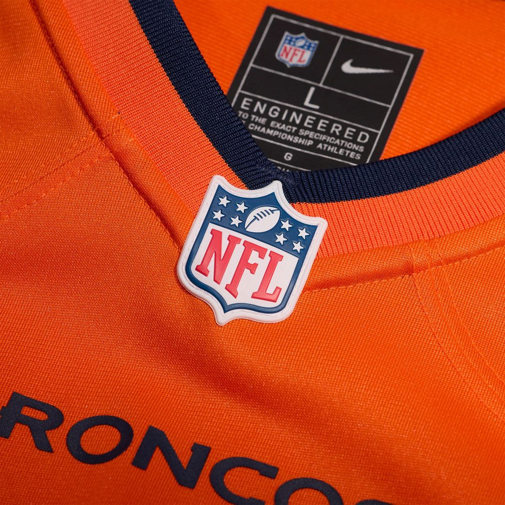Denver Broncos Que Robinson Nike Team Game Jersey - Orange