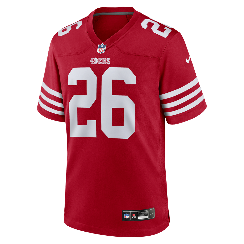 San Francisco 49ers Chase Lucas Nike Team Game Jersey - Scarlet