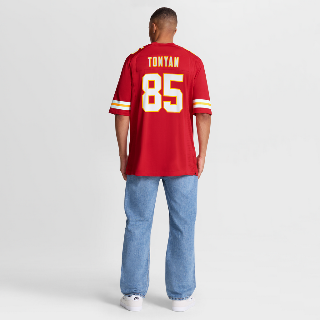 Kansas City Chiefs Robert Tonyan Nike Team Game Jersey - Red