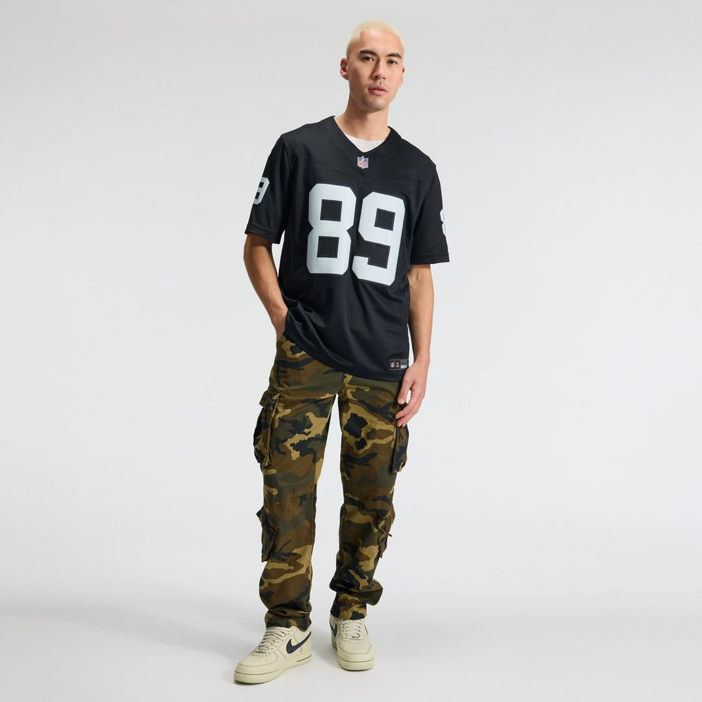 Las Vegas Raiders Brock Bowers Nike Vapor F.U.S.E. Stitched Limited Jersey - White