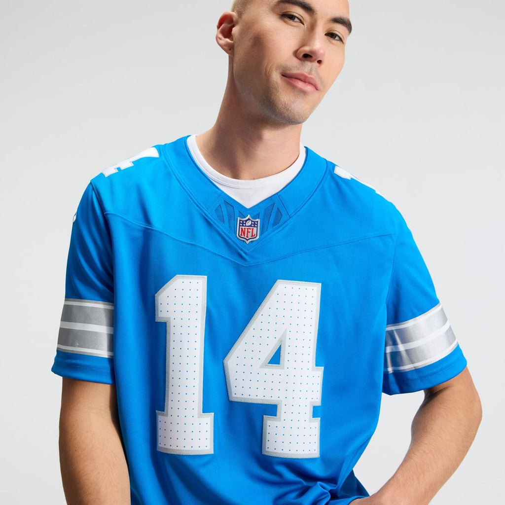 Detroit Lions Amon-Ra St. Brown Nike Alternate Vapor F.U.S.E. Stitched Limited Jersey - Black