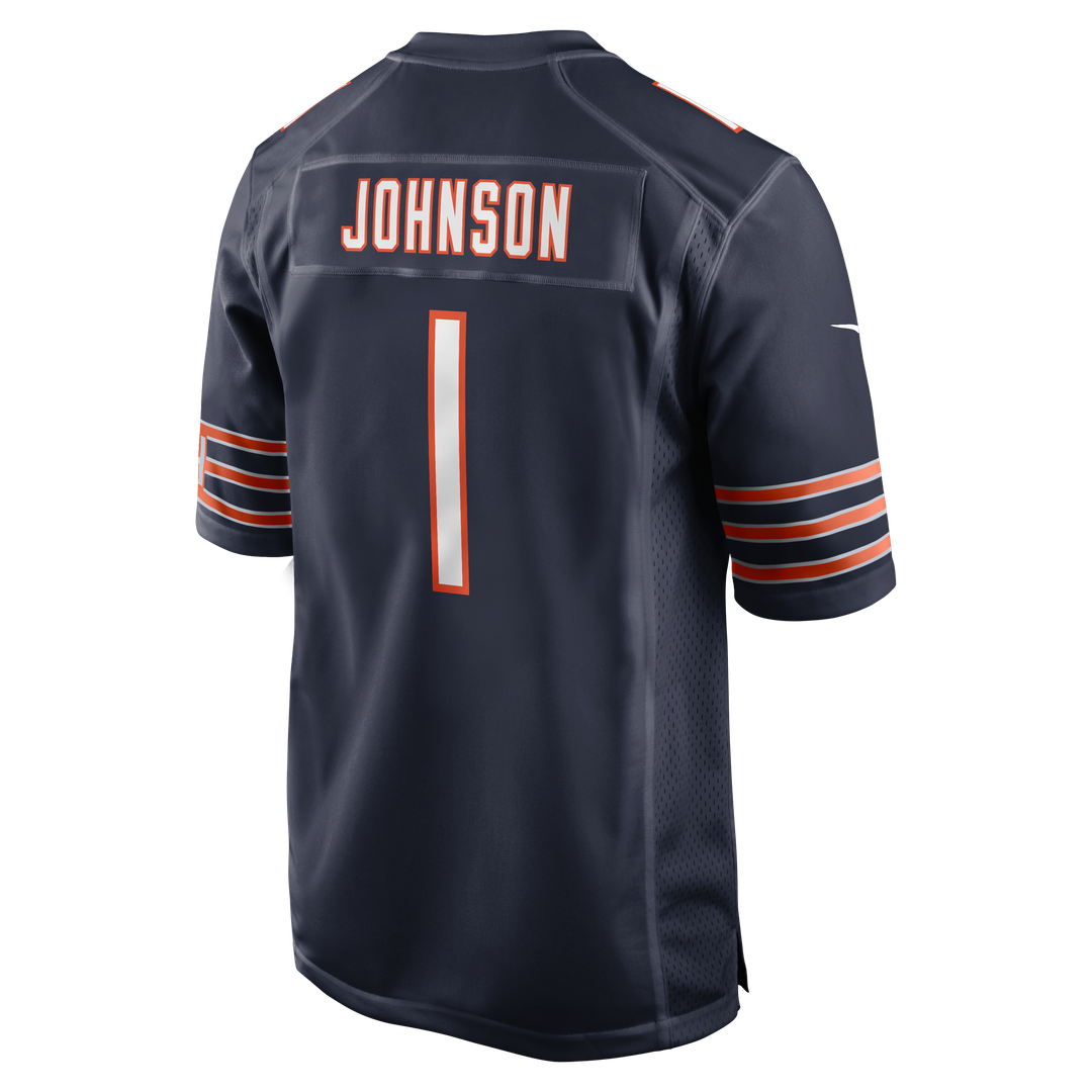 Chicago Bears Jaylon Johnson Nike Game Jersey - Navy