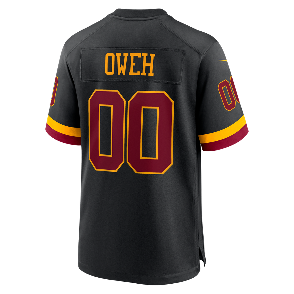 Washington Commanders Odafe Oweh Nike Hail Raiser Alternate Game Jersey - Black
