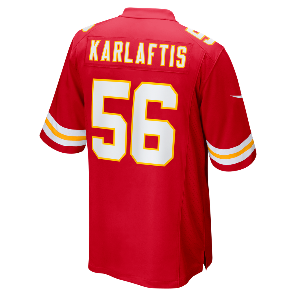Kansas City Chiefs George Karlaftis Nike Player Game Jersey - Red