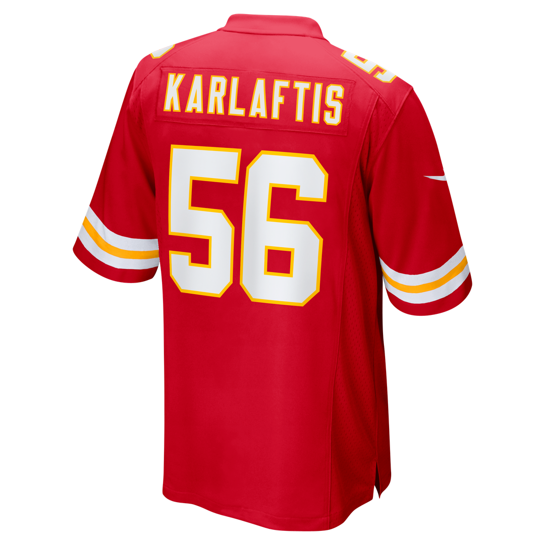 Kansas City Chiefs George Karlaftis Nike Player Game Jersey - Red