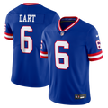 New York Giants Jaxson Dart Nike Legacy Vapor Untouchable Stitched Limited Jersey - Royal