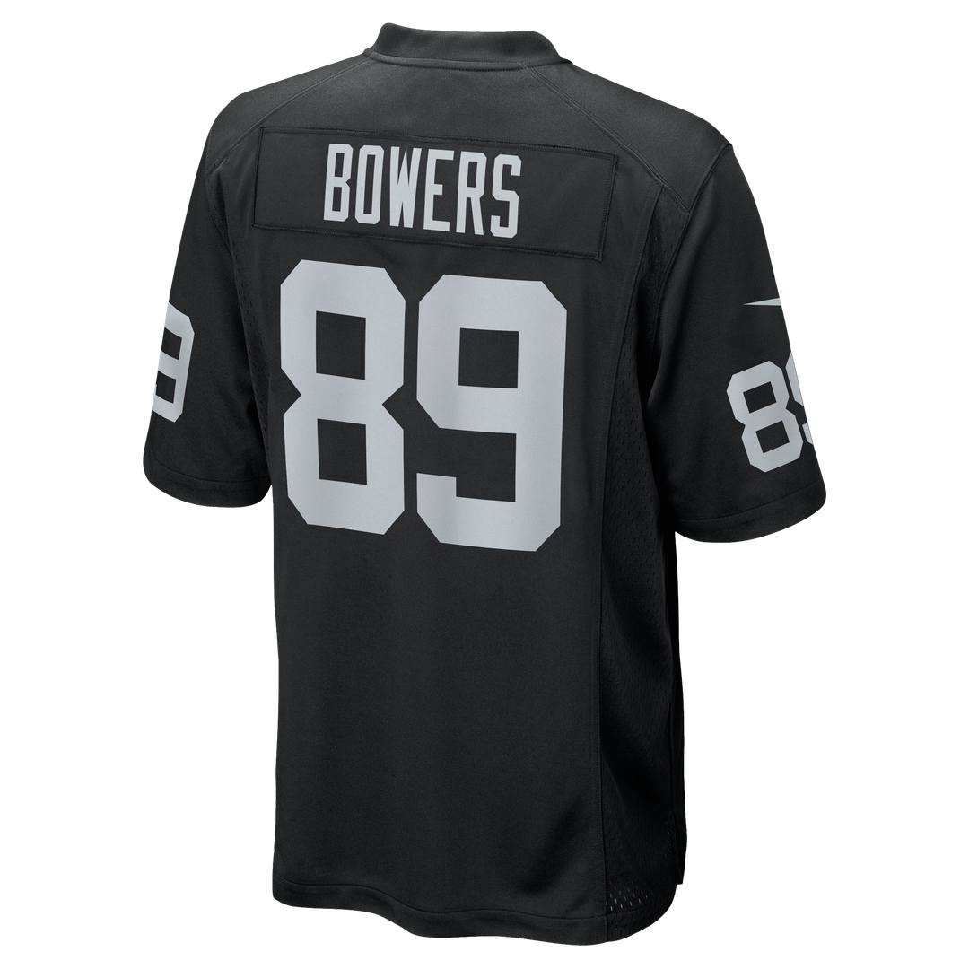 Las Vegas Raiders Brock Bowers Nike Player Game Jersey - Black
