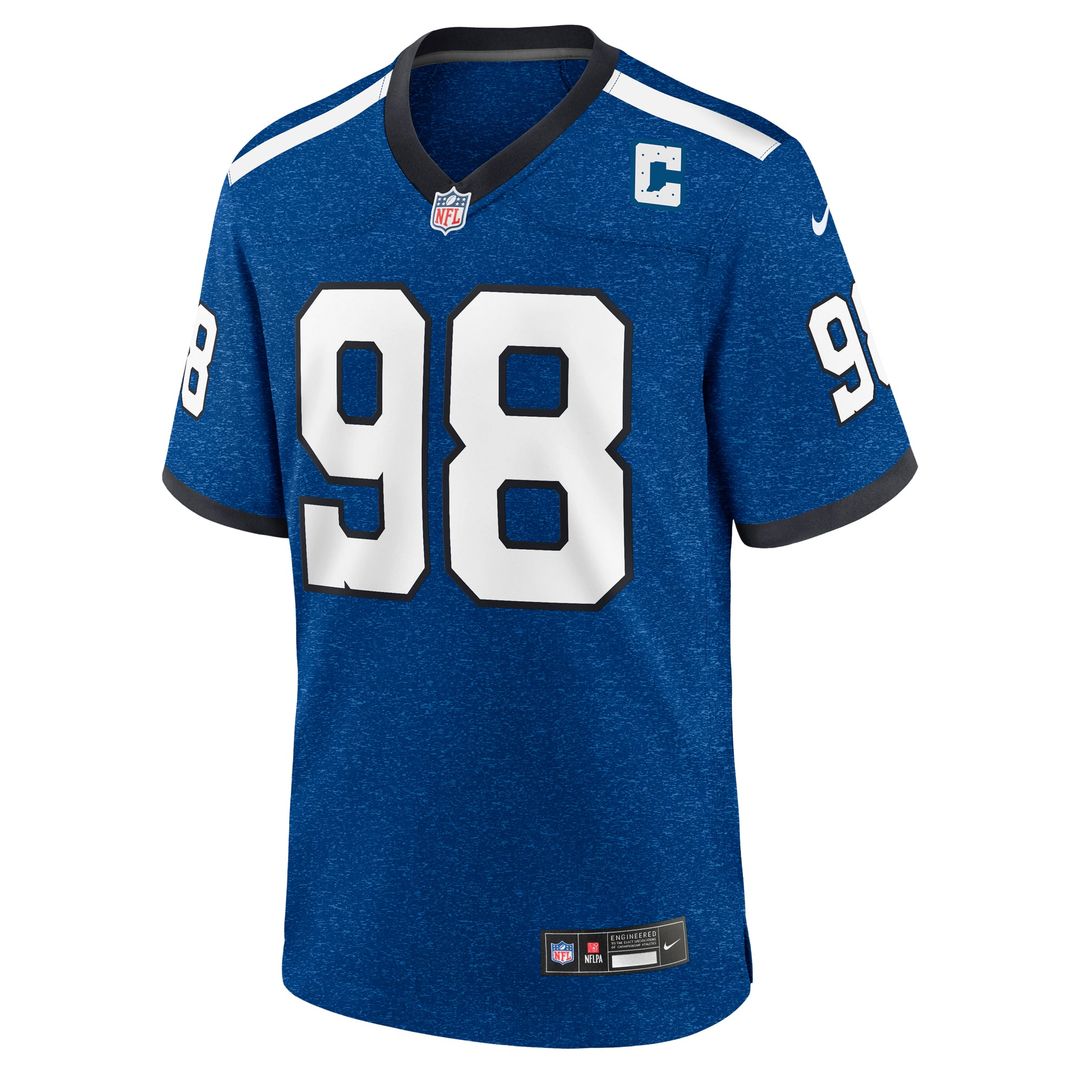 Indianapolis Colts Tony Siragusa Nike Retired Player Alternate Game Jersey - Blue