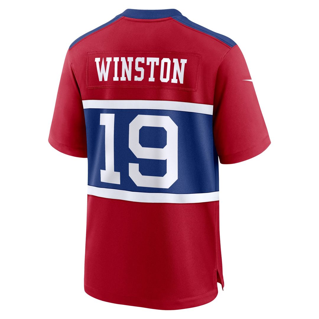 New York Giants Jameis Winston Nike Team Game Jersey - Royal