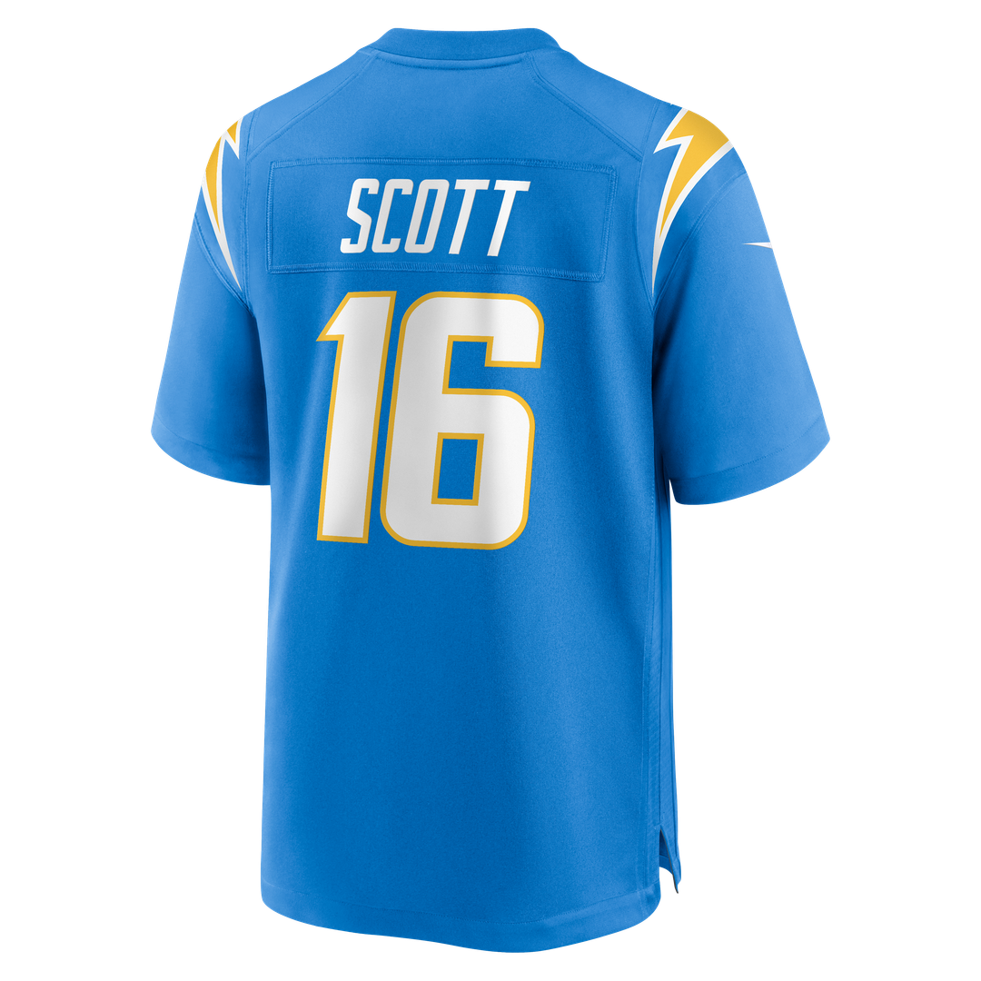Los Angeles Chargers JK Scott Nike Game Jersey - Powder Blue