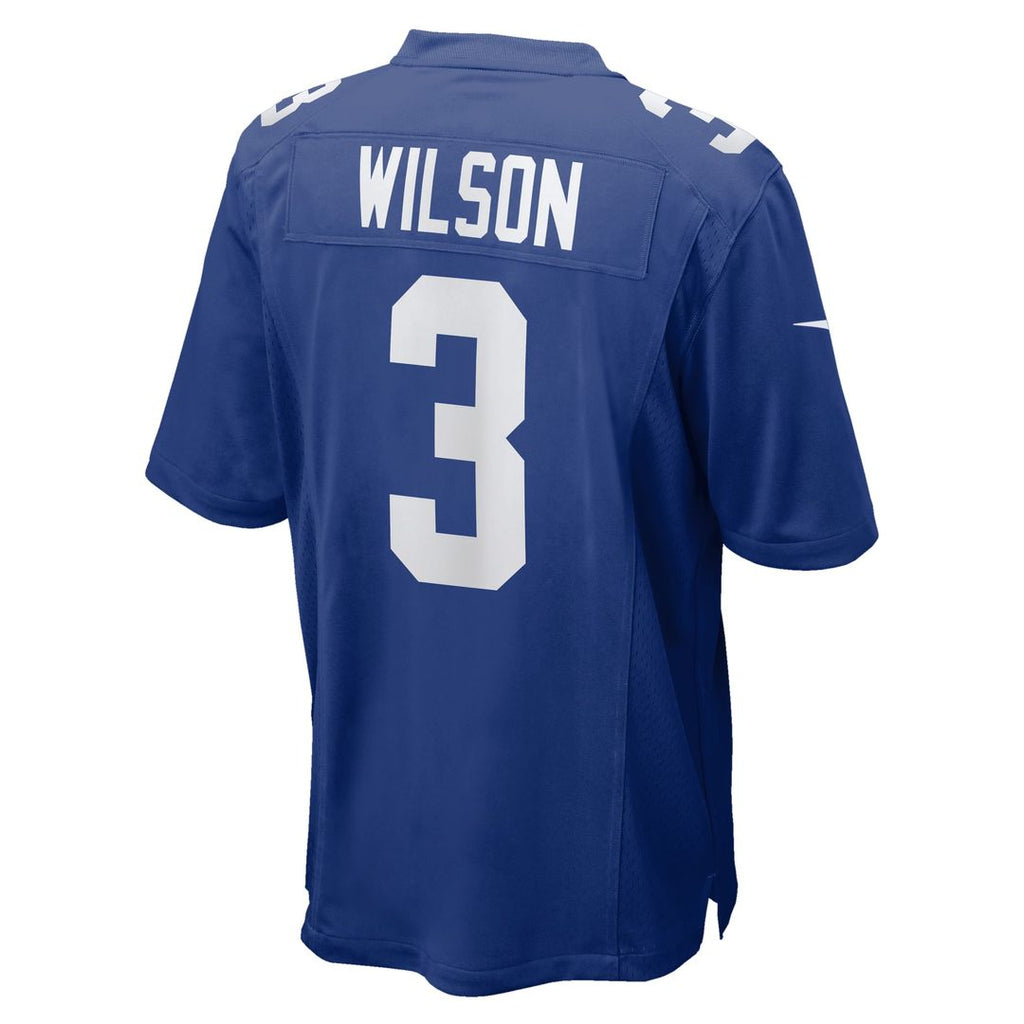 New York Giants Russell Wilson Nike Game Jersey - Royal