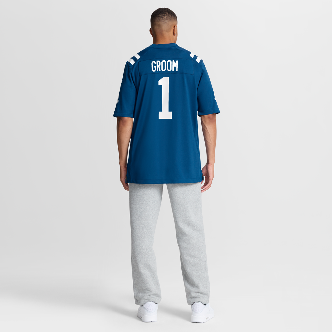 Indianapolis Colts Number 1 Groom Nike Game Jersey - Royal