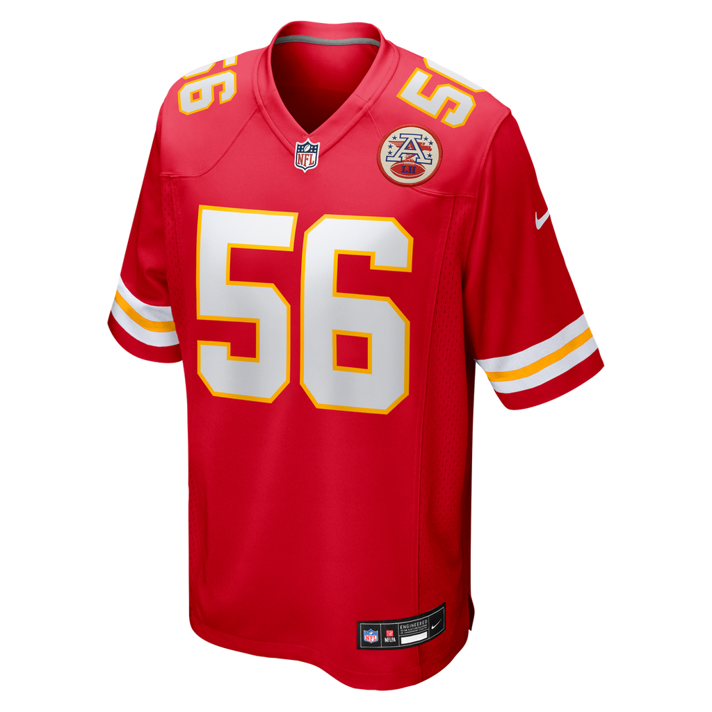Kansas City Chiefs George Karlaftis Nike Player Game Jersey - Red