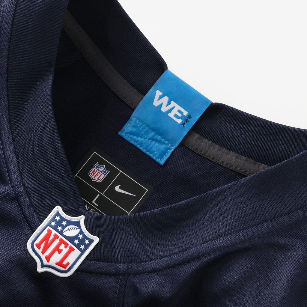 Tennessee Titans Jeffery Simmons Nike 2026 Rivalries Collection Game Jersey - Navy