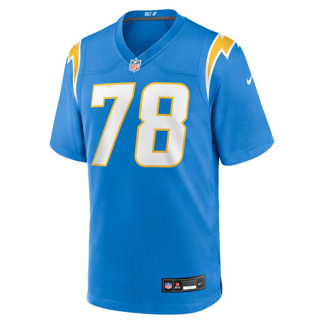 Los Angeles Chargers Andre James Nike Team Game Jersey - Powder Blue