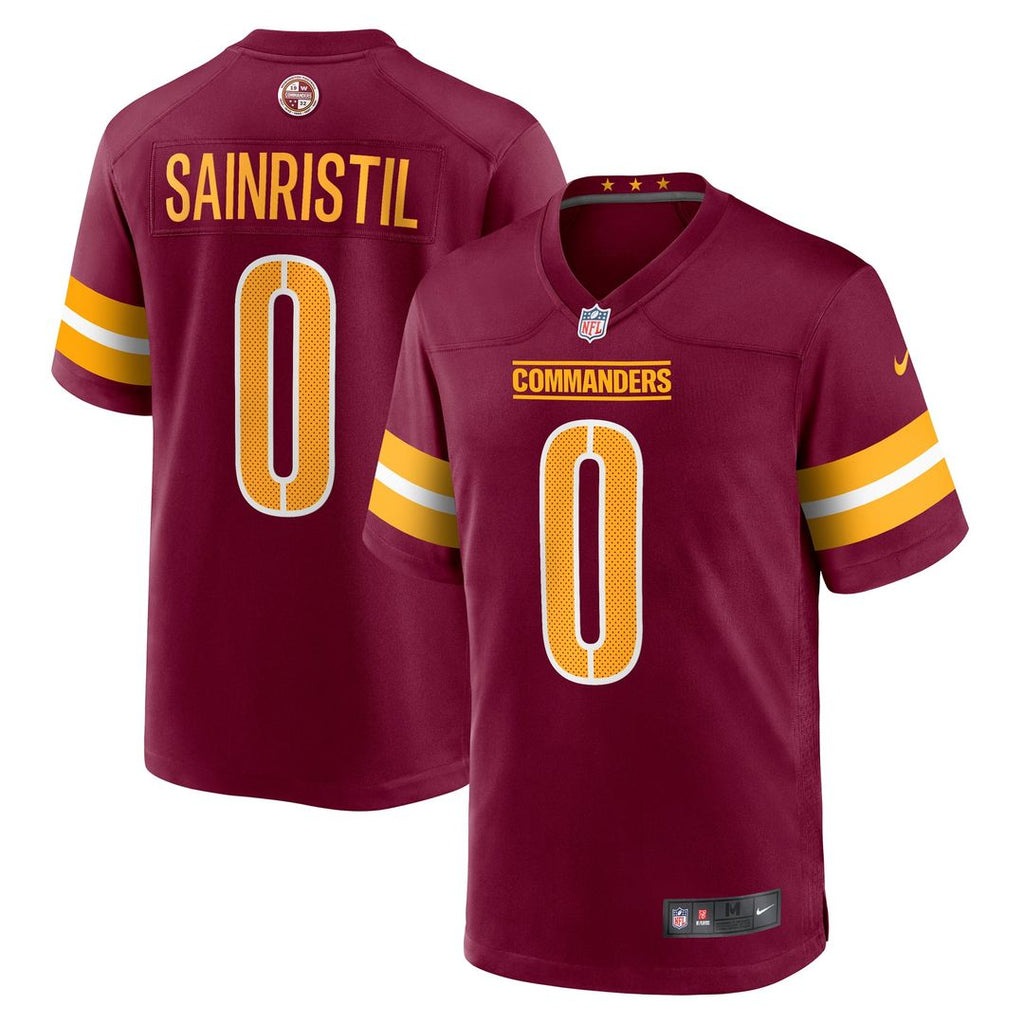 Washington Commanders Mike Sainristil Nike Game Jersey - Burgundy