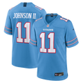 Tennessee Titans Jermaine Johnson II Nike Team Game Jersey - Light Blue
