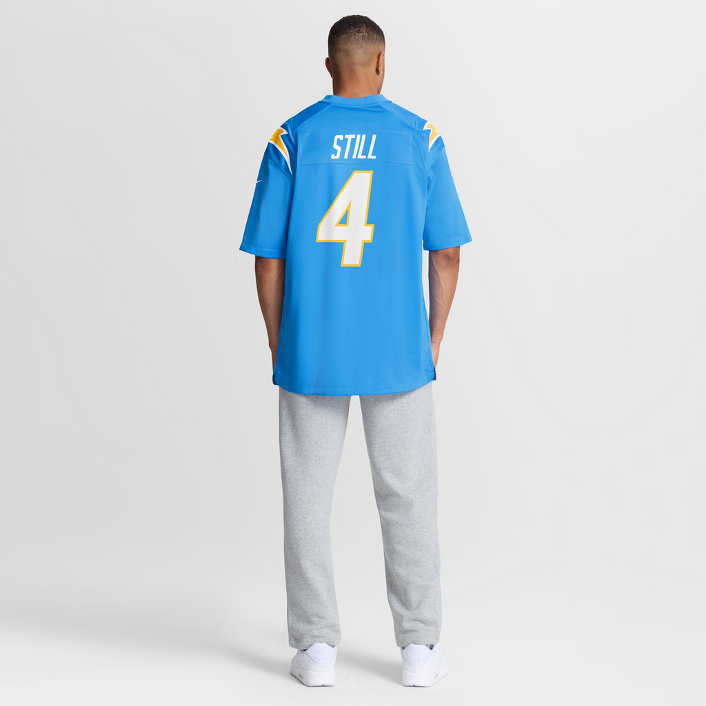 Los Angeles Chargers Tarheeb Still Nike Team Game Jersey - Powder Blue