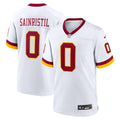 Washington Commanders Mike Sainristil Nike Game Super Bowl Era Jersey - White