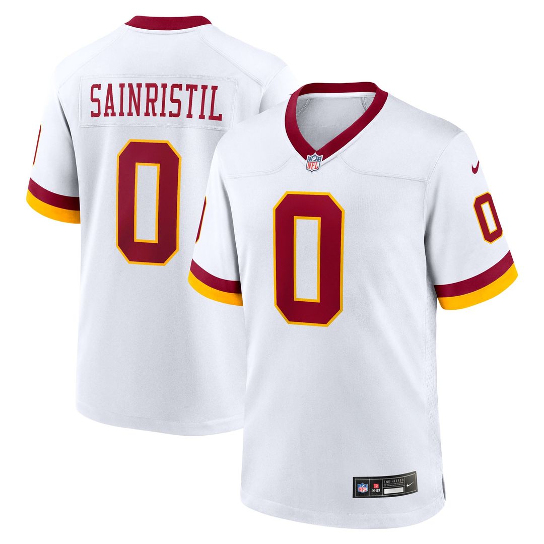 Washington Commanders Mike Sainristil Nike Game Super Bowl Era Jersey - White