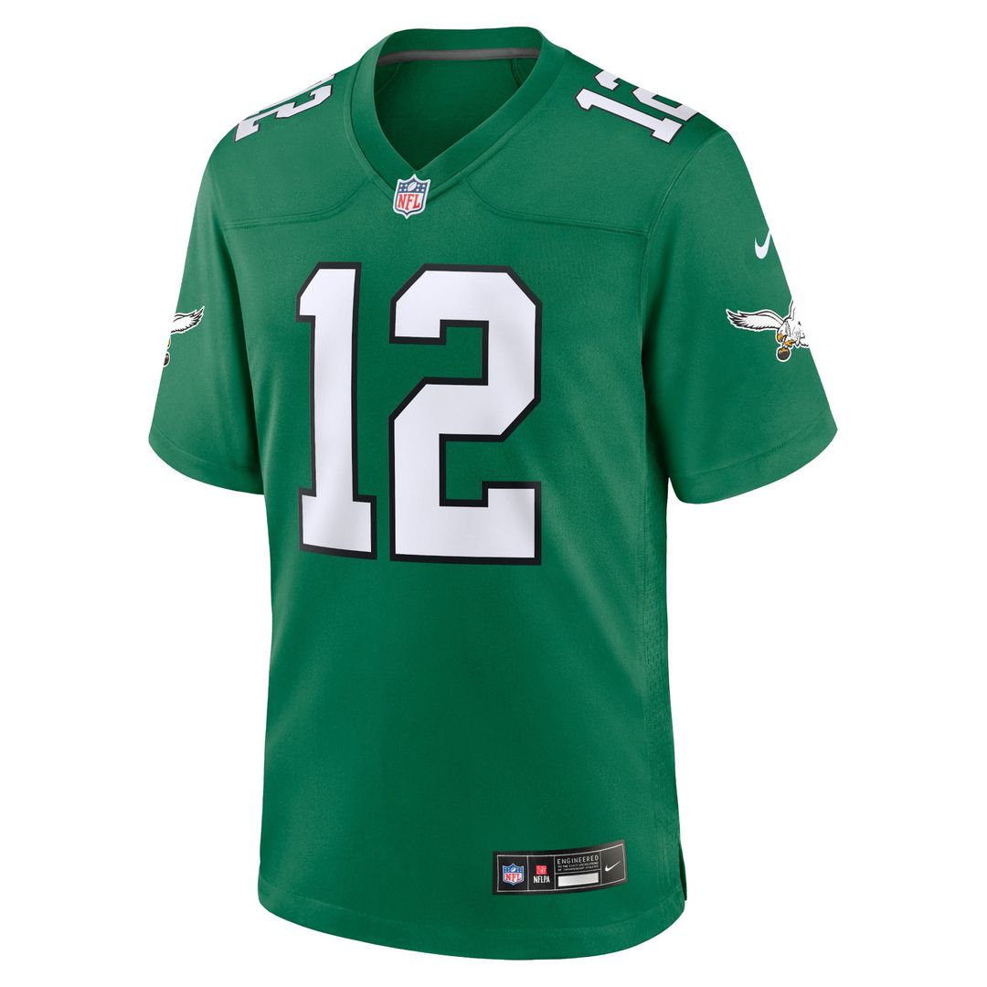 Philadelphia Eagles Randall Cunningham Nike Alternate Retired Player Game Jersey - Kelly Green