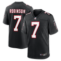 Atlanta Falcons Bijan Robinson Nike Throwback Game Jersey - Black