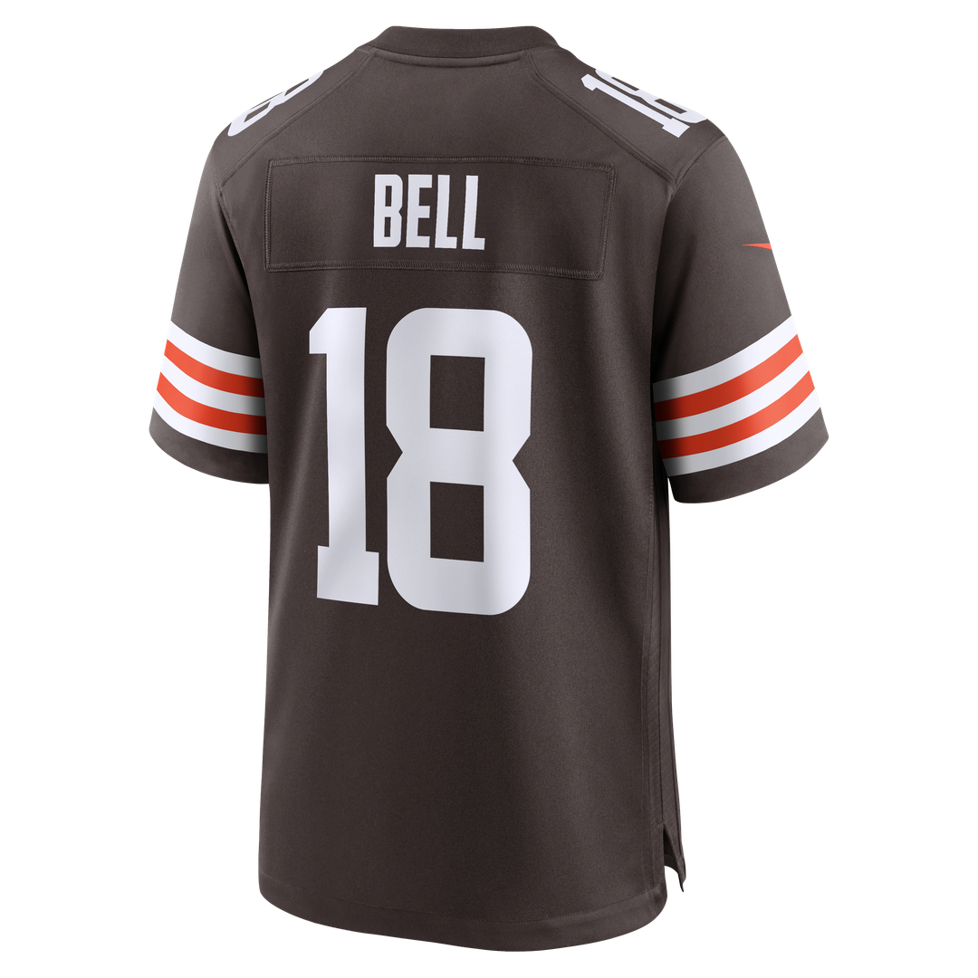 Cleveland Browns David Bell Nike Game Jersey - Brown