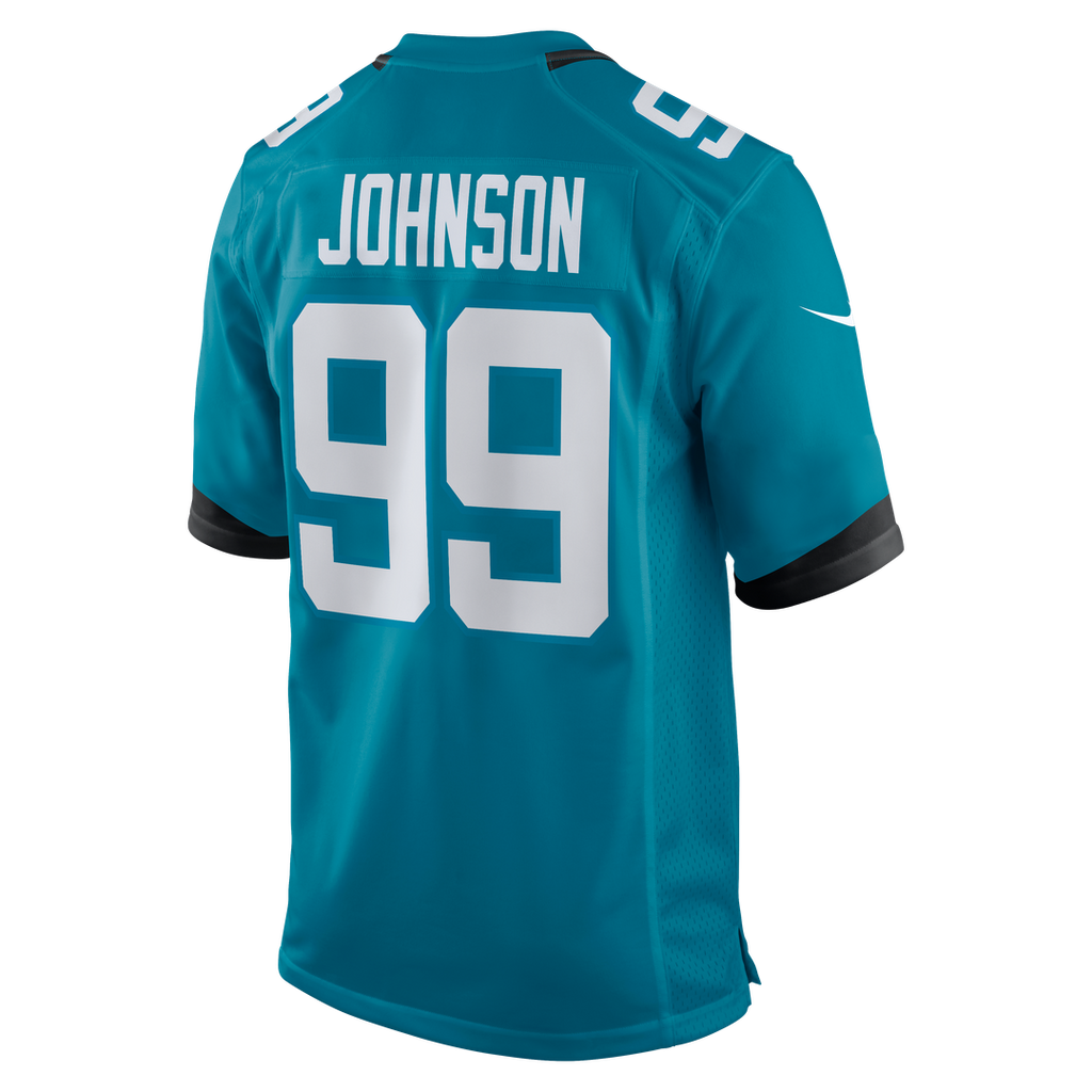 Jacksonville Jaguars Austin Johnson Nike Team Game Jersey - Teal