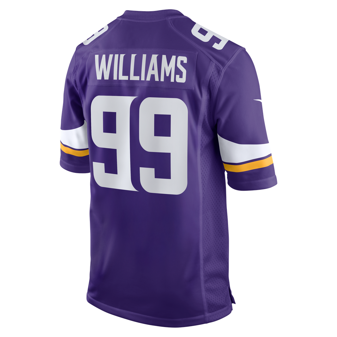 Minnesota Vikings Elijah Williams Nike Team Game Jersey - Purple