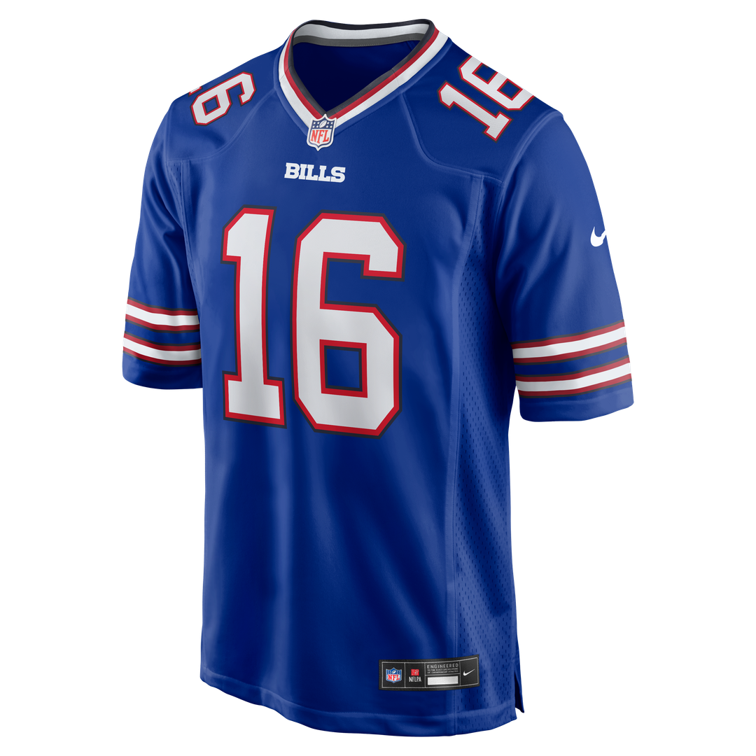 Buffalo Bills Tyler Bass Nike Team Game Jersey - Royal