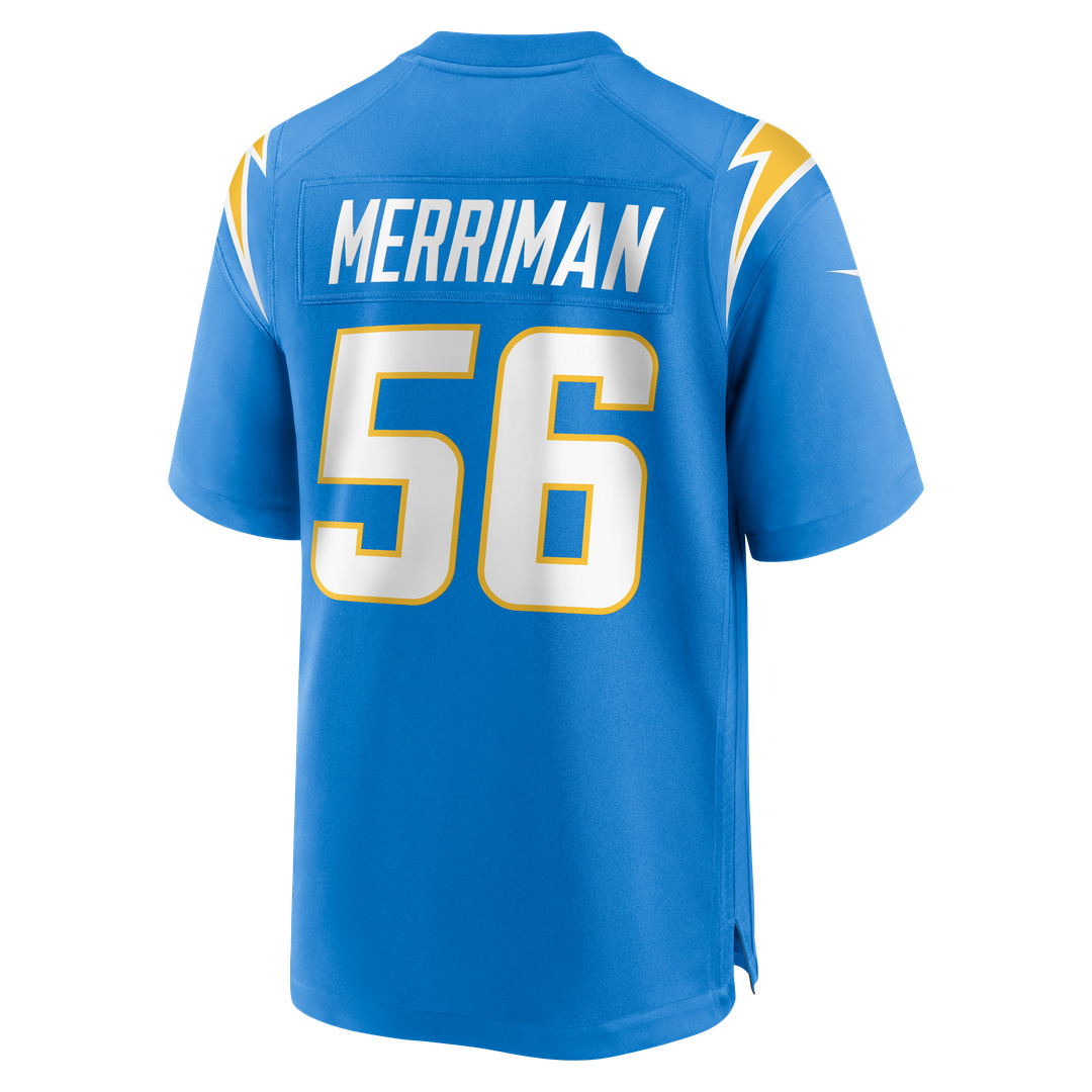 Los Angeles Chargers Shawne Merriman Nike Game Retired Player Jersey - Powder Blue