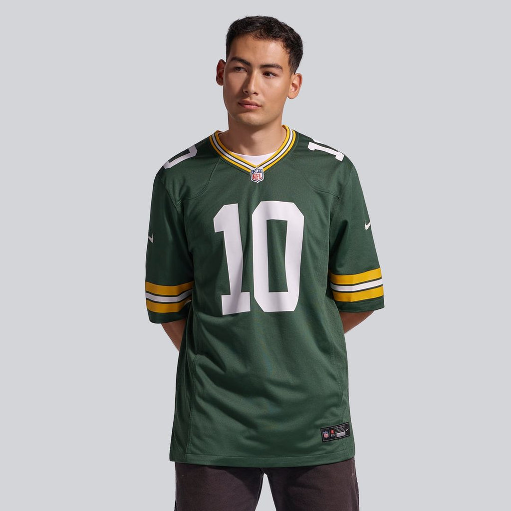 Green Bay Packers Jordan Love Nike Player Game Jersey - Green
