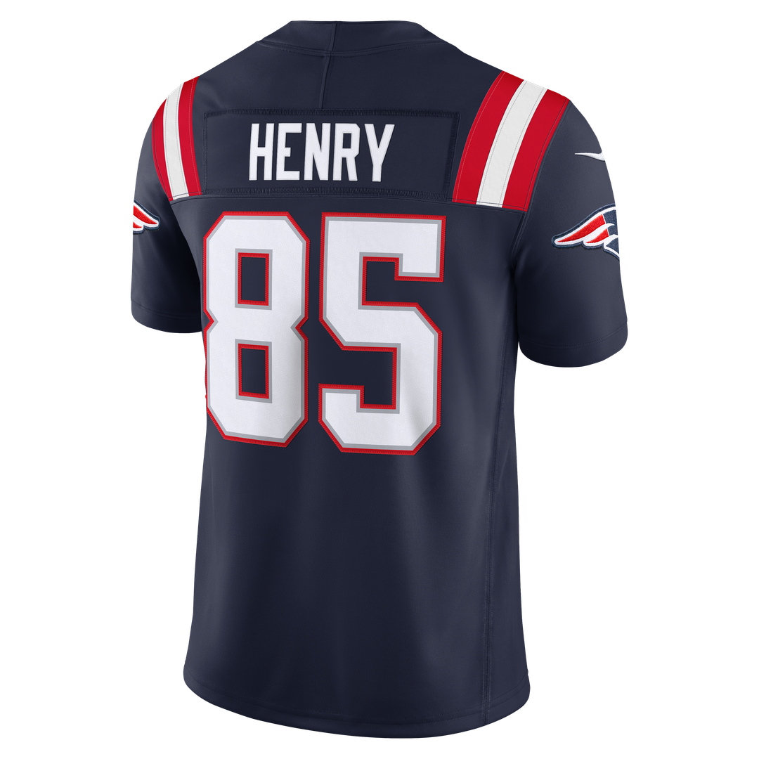New England Patriots Hunter Henry Nike Team Vapor F.U.S.E. Stitched Limited Jersey - Navy