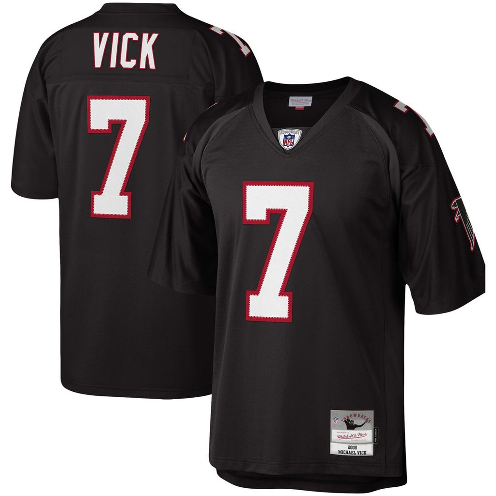 Atlanta Falcons Michael Vick Mitchell & Ness Legacy Replica Jersey - Black