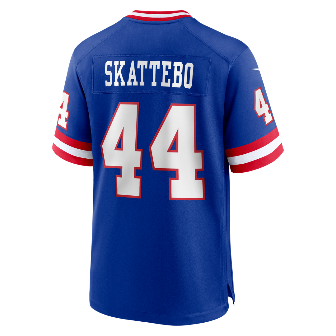 New York Giants Cam Skattebo Nike Alternate 2 Legacy Game Jersey - Royal
